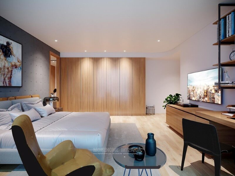 Tạo cảm giác thư giãn và dễ chịu hơn với mẫu sofa phòng ngủ cao cấp  Mẫu nội thất chung cư hiện đại