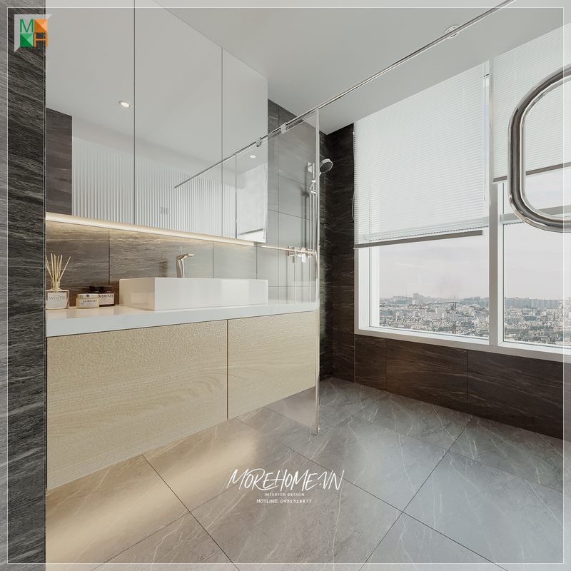 Mẫu thiết kế phòng tắm hiện đại đẹp cho chung cư bạn nên tham khảo và cân nhắc cho không gian căn bếp của mỗi gia đình.
